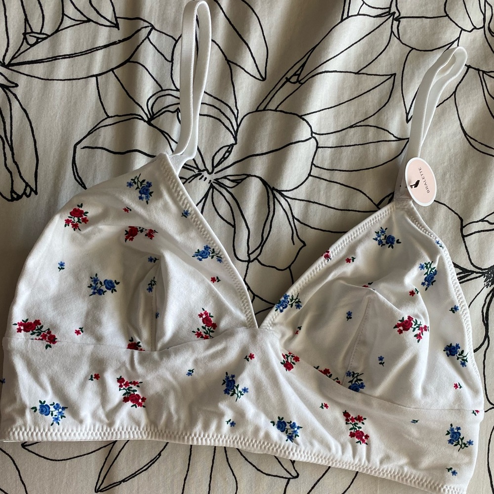 Forever 21 white bralette